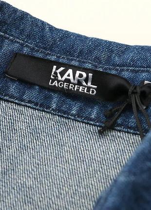 Джинсовая рубашка karl lagerfeld 6