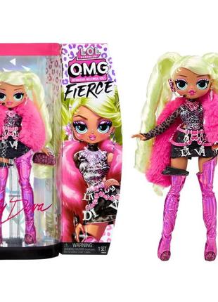 Кукла lol surprise omg fierce lady diva игровой набор лол сюрприз омг серия fierce – леди дива