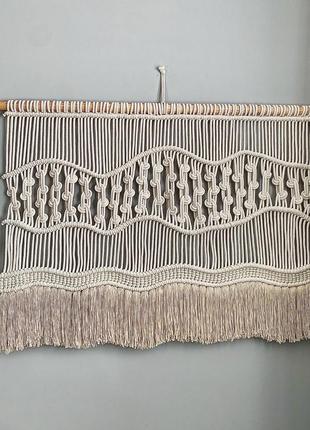 Большое панно макраме