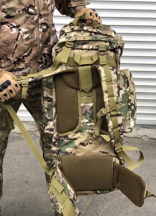 Тактический большой армейский рюкзак 100 литров мультикам5 фото
