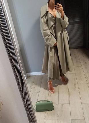 Стильний максі якісний тренч mango