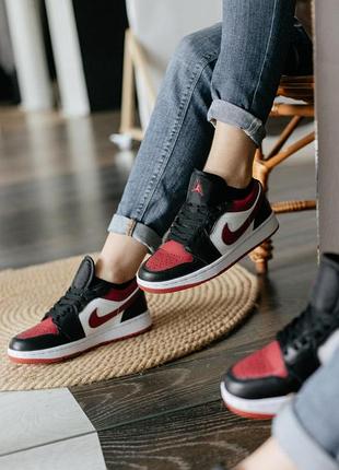 Nike жіночі весна/осінь чорні кросівки на шнурках. демісезонні жіночі шкіряні кроси