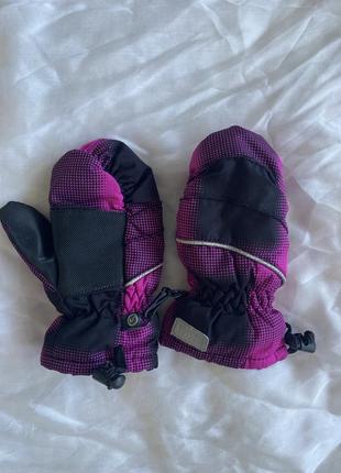 Перчатки перчатки для девочки/мальчика лыжные