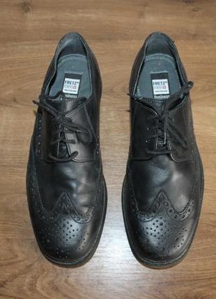 Шкіряні туфлі fretzmen, 42 розмір1 фото