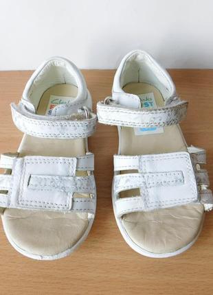 Шкіряні босоніжки clarks 22 розмір