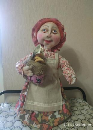 Лялька 45 см домовушка-господарочка одарочка