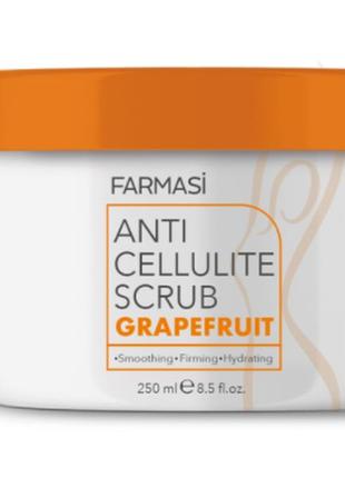 Антицеллюлитный скраб для тела grapefruit