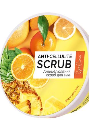 Антицелюлітний скраб для тіла "фруктовий мікс"