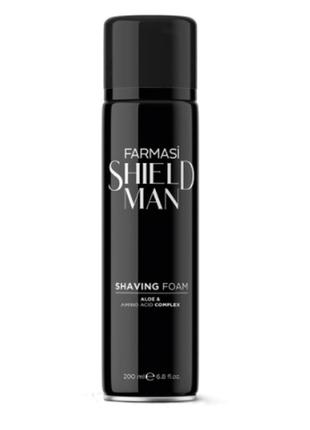 Пена для бритья shield man amino acid, 200 мл