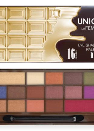 Палетка тіней unice la femme day, 39,6 г