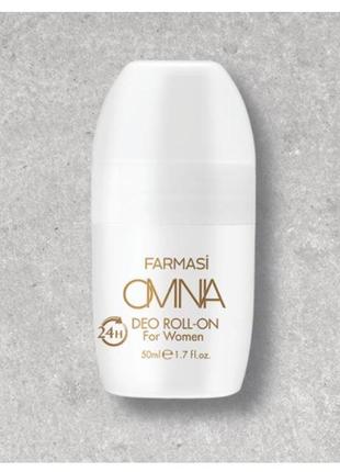 Жіночий роликовий дезодорант omnia