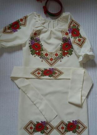 Українське плаття.костюм1 фото