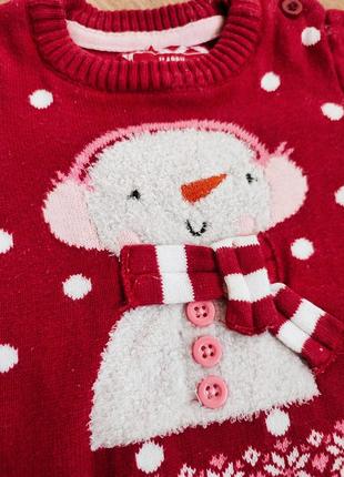 Новогодний свитерик для малыша