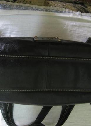 Крута шкіряна сумка ri2k, англія, оригінал!!!3 фото