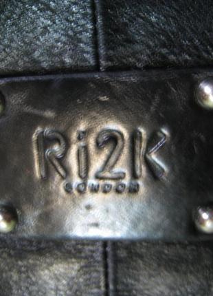 Крута шкіряна сумка ri2k, англія, оригінал!!!4 фото