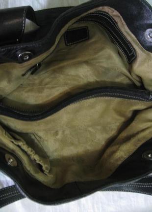 Крута шкіряна сумка ri2k, англія, оригінал!!!6 фото