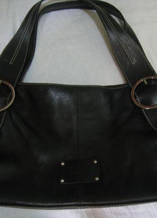 Крута шкіряна сумка ri2k, англія, оригінал!!!1 фото