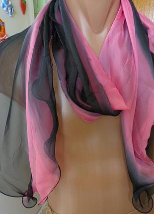 Нарядный шифоновый шарфик