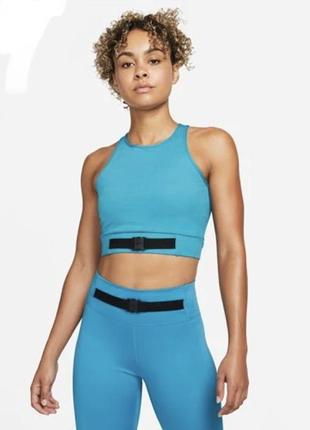 Nike топ спортивный w nk df buckle crp tank