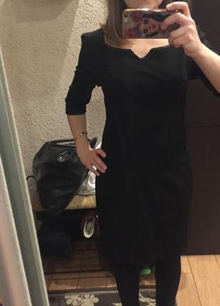 Маленькое чёрное платье размер xs