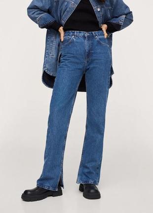 Прямые джинсы mango