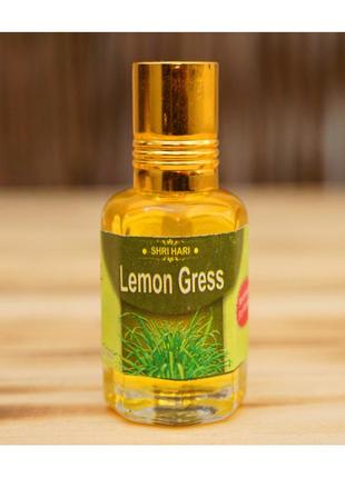 Lemon grass oil 10мл. ароматическое масло вриндаван