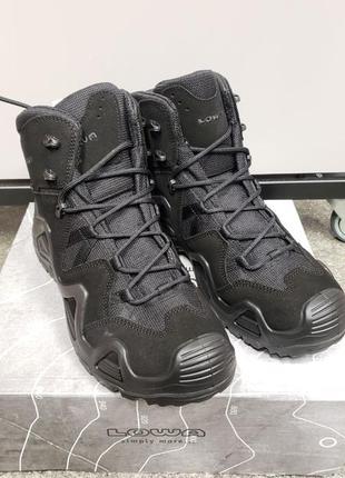 Черевики тактичні lowa zephyr gtx mid tf black6 фото