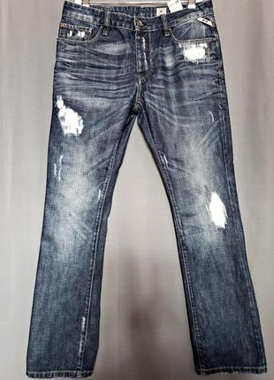 Джинсы jack jones джинсы рванки с дырками w34 l34 original батал большой размер2 фото