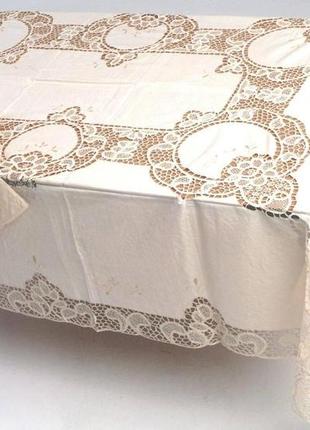 Скатертина 180х270 бежевий no brand 18188