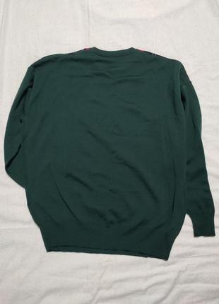 Шерстяной свитер с принтом ромби аргайл