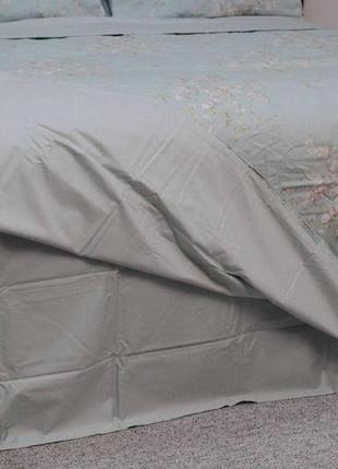 Двуспальное евро постельное белье с египетского хлопка5 фото