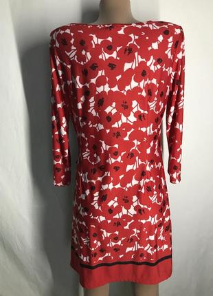 Красивое красное фирменное платье 🥻 14 размера4 фото