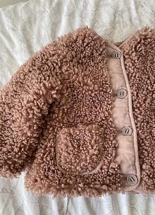 Шубка teddy від zara