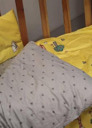 Набор постельного белья в кроватку макосатин  фирмы kumeng4 фото