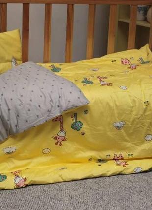 Набор постельного белья в кроватку макосатин  фирмы kumeng3 фото