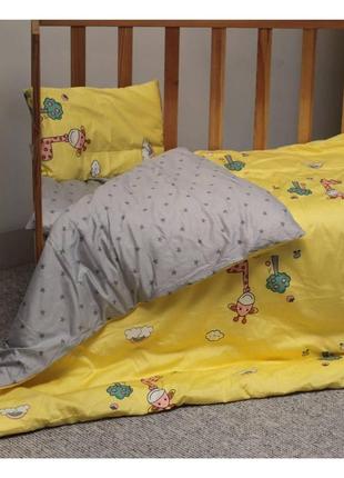 Набор постельного белья в кроватку макосатин  фирмы kumeng5 фото