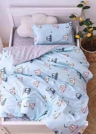 Набор постельного белья в кроватку макосатин  фирмы kumeng