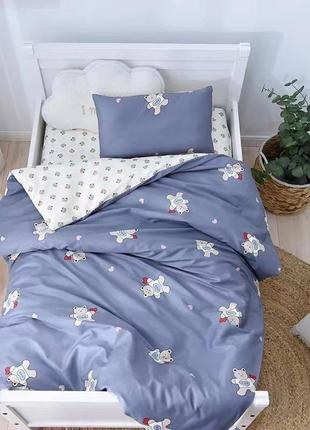 Набор постельного белья в кроватку макосатин  фирмы kumeng1 фото