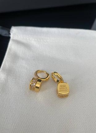 Брендовые серьги 2