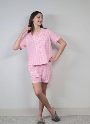 Пижама женская футболка+шорты фирмы aqua