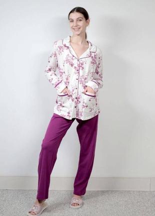 Жіноча піжама кофта штани фірми sabrina