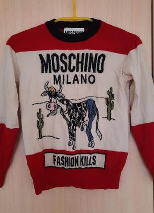 Кофта moschino couture