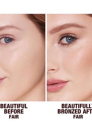 Кремовый бронзер бронзатор charlotte tilbury beautiful skin sun-kissed glow cream bronzer4 фото