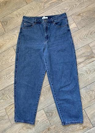 Стильные джинсы мом h&m р.44