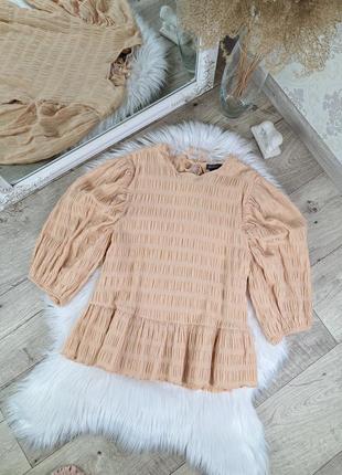 Брендова мила блуза з обьемними рукавами primark🧡🩶