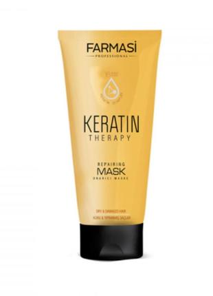 Маска для волос keratin therapy2 фото