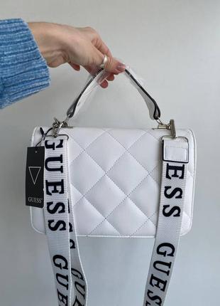 Сумка guess white7 фото