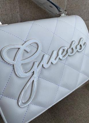 Сумка guess white4 фото