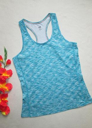 Классная спортивная меланжевая майка борцовка h&m