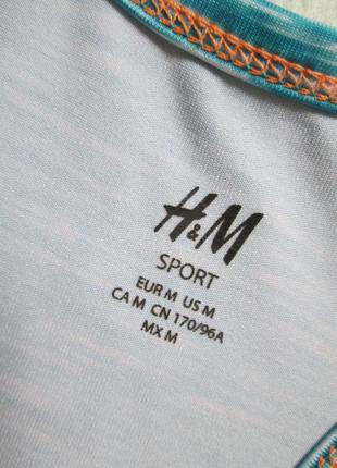 Классная спортивная меланжевая майка борцовка h&m7 фото